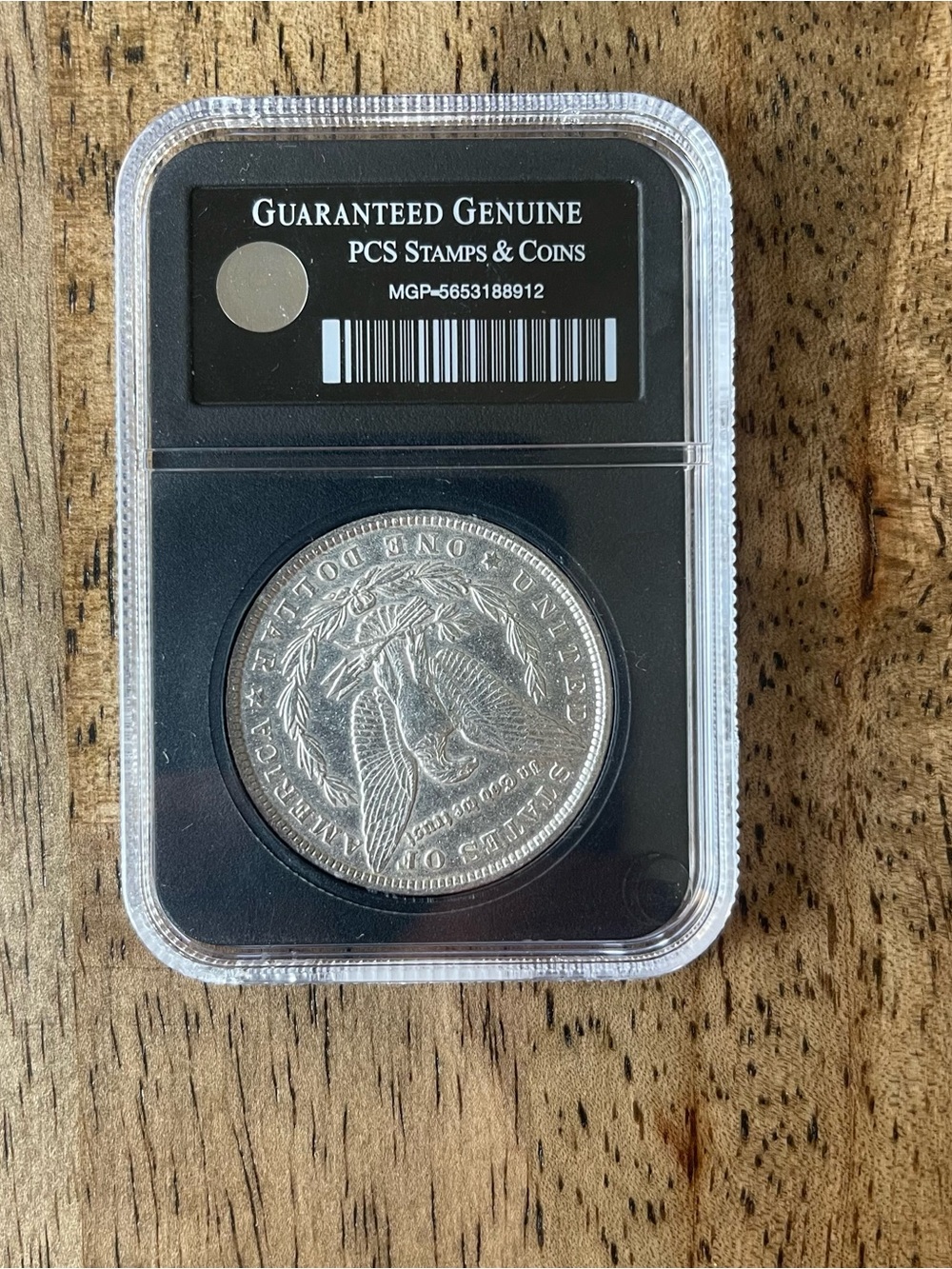 1889 Silver Morgan Dollar Philadelphia Mint, No Mint Mark PCS - Picture 2 of 3